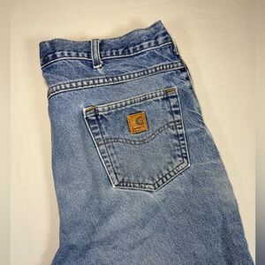 VINTAGE Carhartt Denim Jeans | Traditional Fit | 38x34 | Distressed